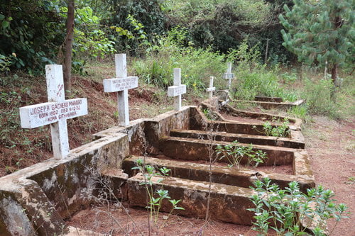 Graves at Gikondi Catholic Church