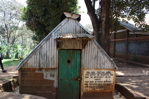Present day structure at Mweru